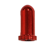 鋁合金法式氣嘴蓋(紅)