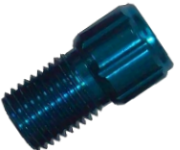 Presta to Schrader Valve Adapter - Blue