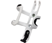 n+1 Two-Sided Bicycle Bottle Cage - White