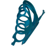 Butterfly Water Bottle Cage - Blue