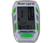 MARSPRO Wireless Bicycle Computer - White