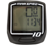 MARSPRO 10 Functions Wireless Cycle Computer - Black