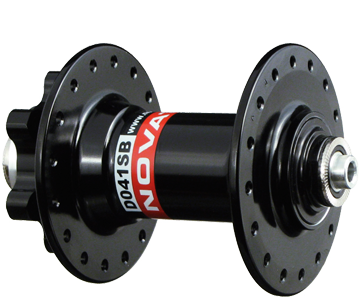 Novatec 32 Holes Disc Front Hub - Black