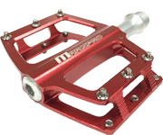 MARSPRO CNC Bicycle Pedals - Red