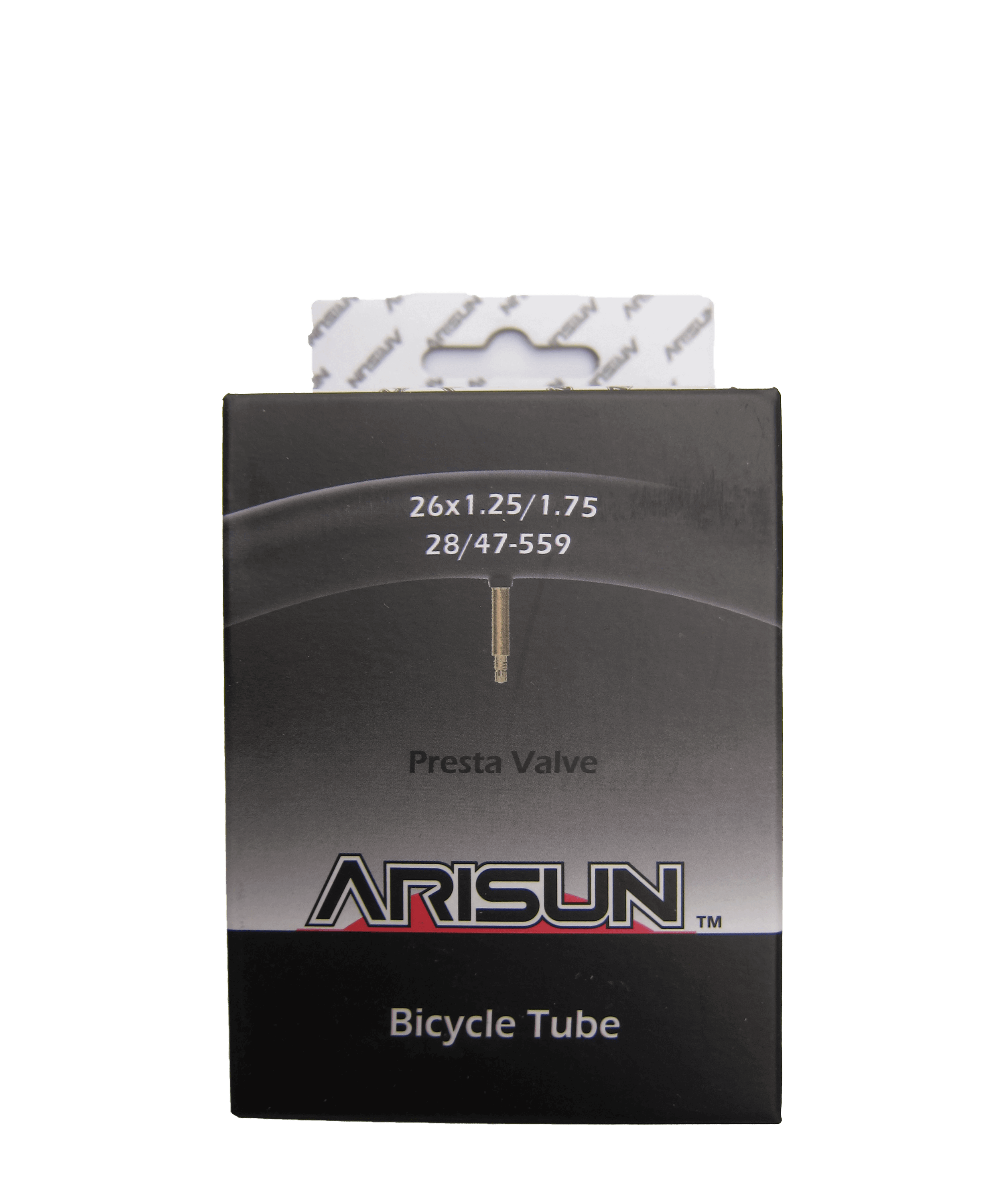 ARISUN 26x1.25-1.75 Cycling Inner Tube - Presta Valve