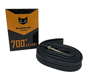 Black Cat 700x23/25C內胎 法式氣嘴60mm